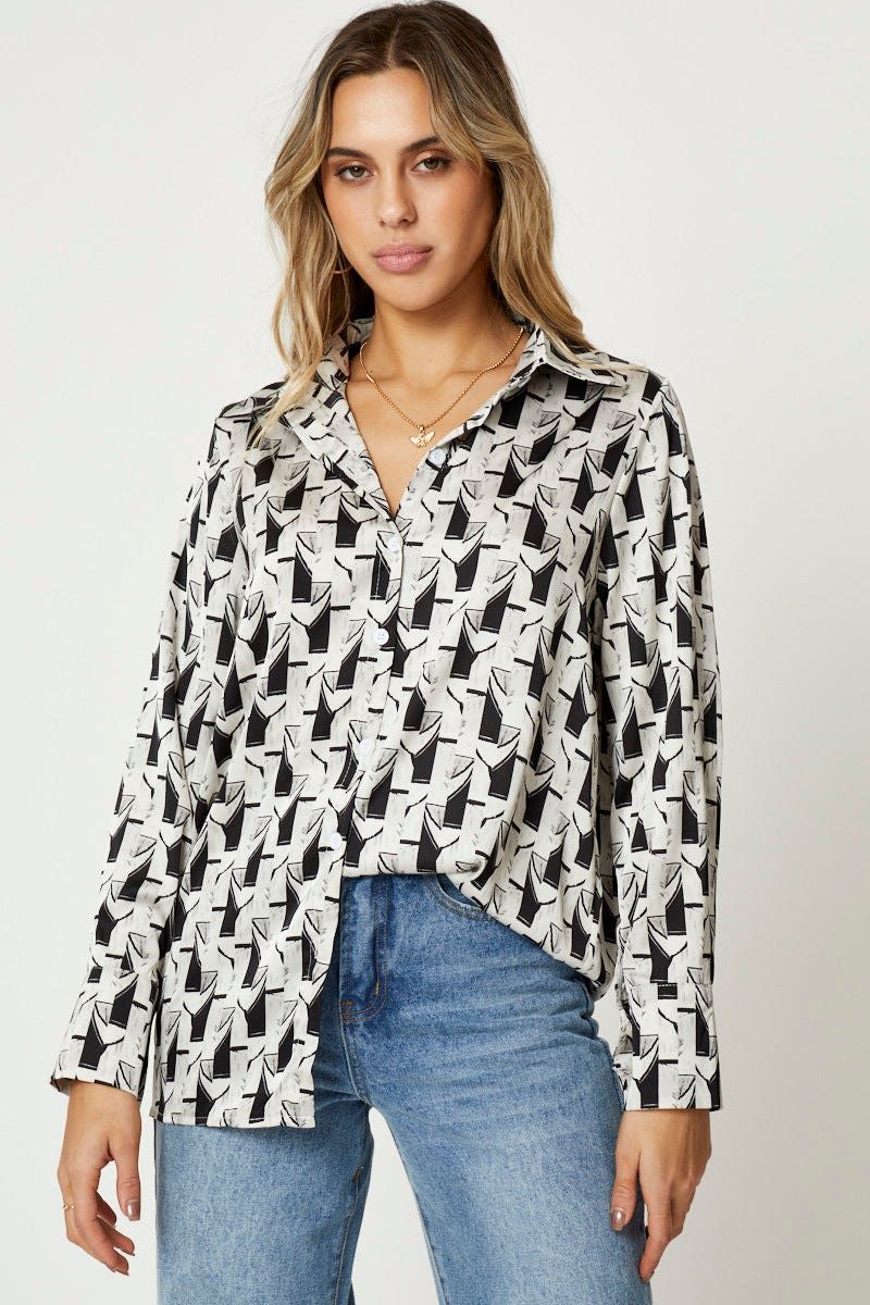 Print Shirt sold by Ally Fashion