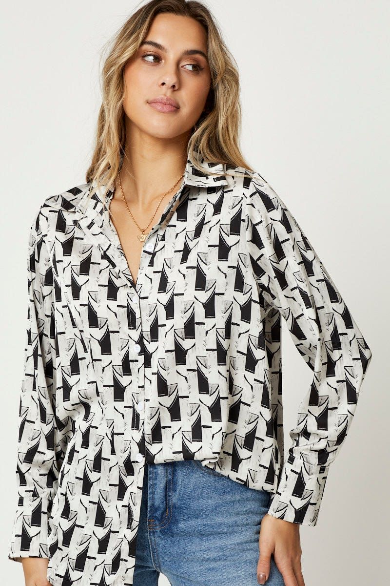 Print Shirt sold by Ally Fashion product image thumbnail 5