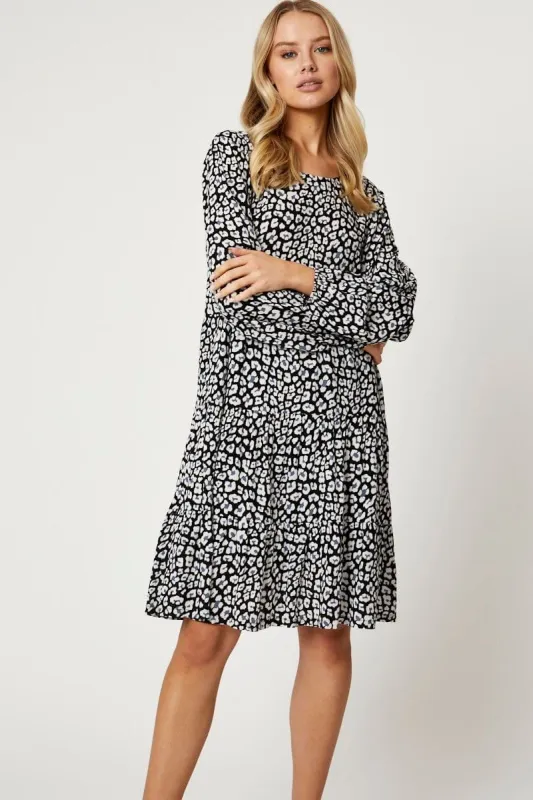 Print Skater Dress sold by Ally Fashion