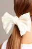 White Bow Scrunchie sold by Ally Fashion