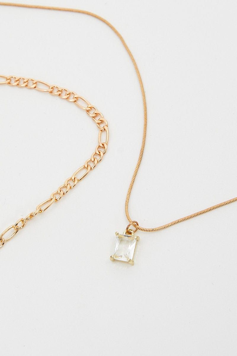 Gold Necklace sold by Ally Fashion product image thumbnail 2