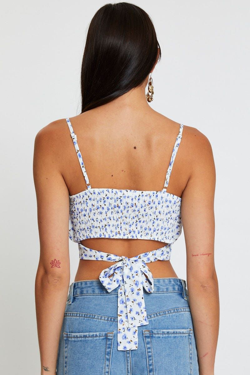 Print Singlet Sleeveless Crop sold by Ally Fashion product image thumbnail 5