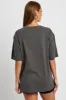 Grey Graphic Tee Short Sleeve sold by Ally Fashion