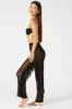 Black Ruffle Beach Pants sold by Ally Fashion