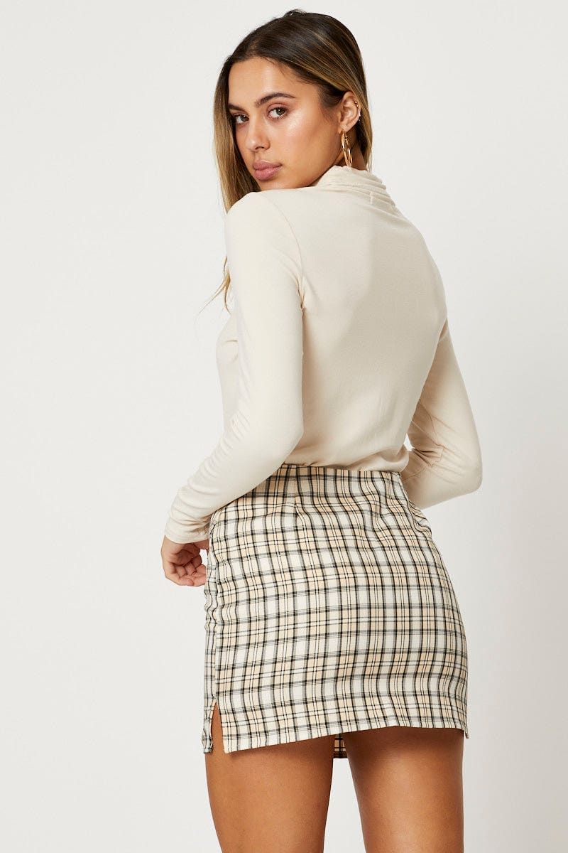 Check Mini Skirt sold by Ally Fashion product image thumbnail 4