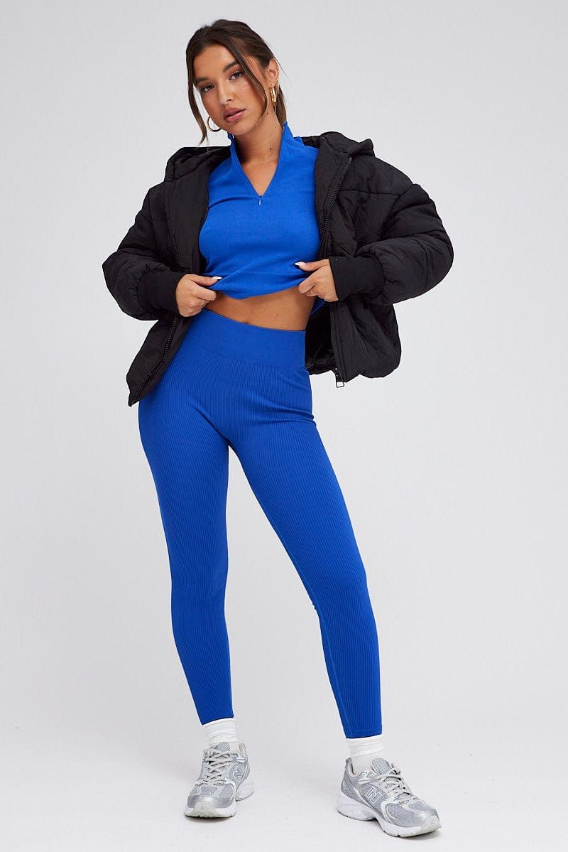 Black Puffer with Long Sleeves sold by Ally Fashion product image thumbnail 2