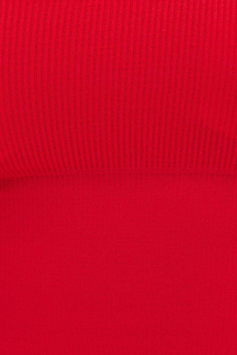 Red Crop Singlet Top Seamless sold by Ally Fashion product image thumbnail 6