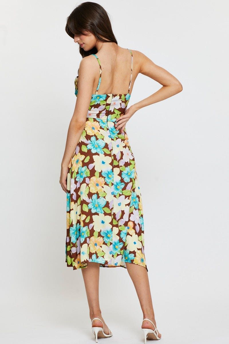 Print A Line Dress Midi sold by Ally Fashion product image thumbnail 5