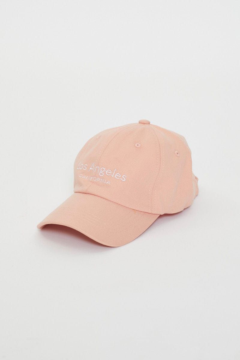 Pink Embroidered Cap sold by Ally Fashion product image thumbnail 2