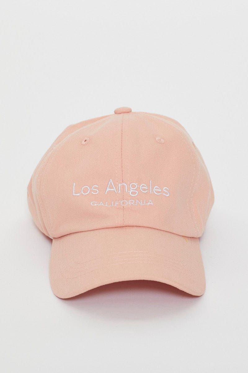 Pink Embroidered Cap sold by Ally Fashion product image thumbnail 4