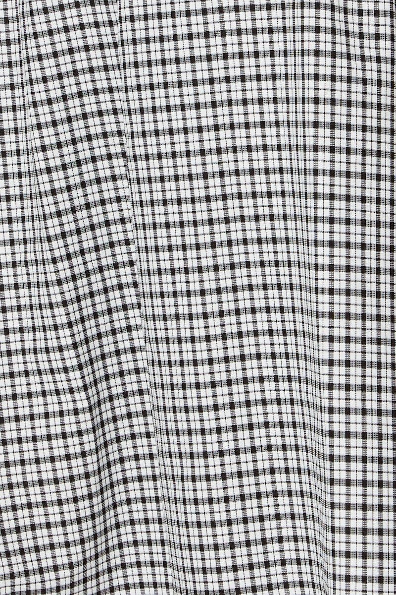 Check Crop Bralette Sleeveless Tie Up sold by Ally Fashion product image thumbnail 5