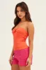 Orange Bandeau Top Boob Tube Twist sold by Ally Fashion
