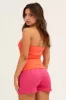 Orange Bandeau Top Boob Tube Twist sold by Ally Fashion