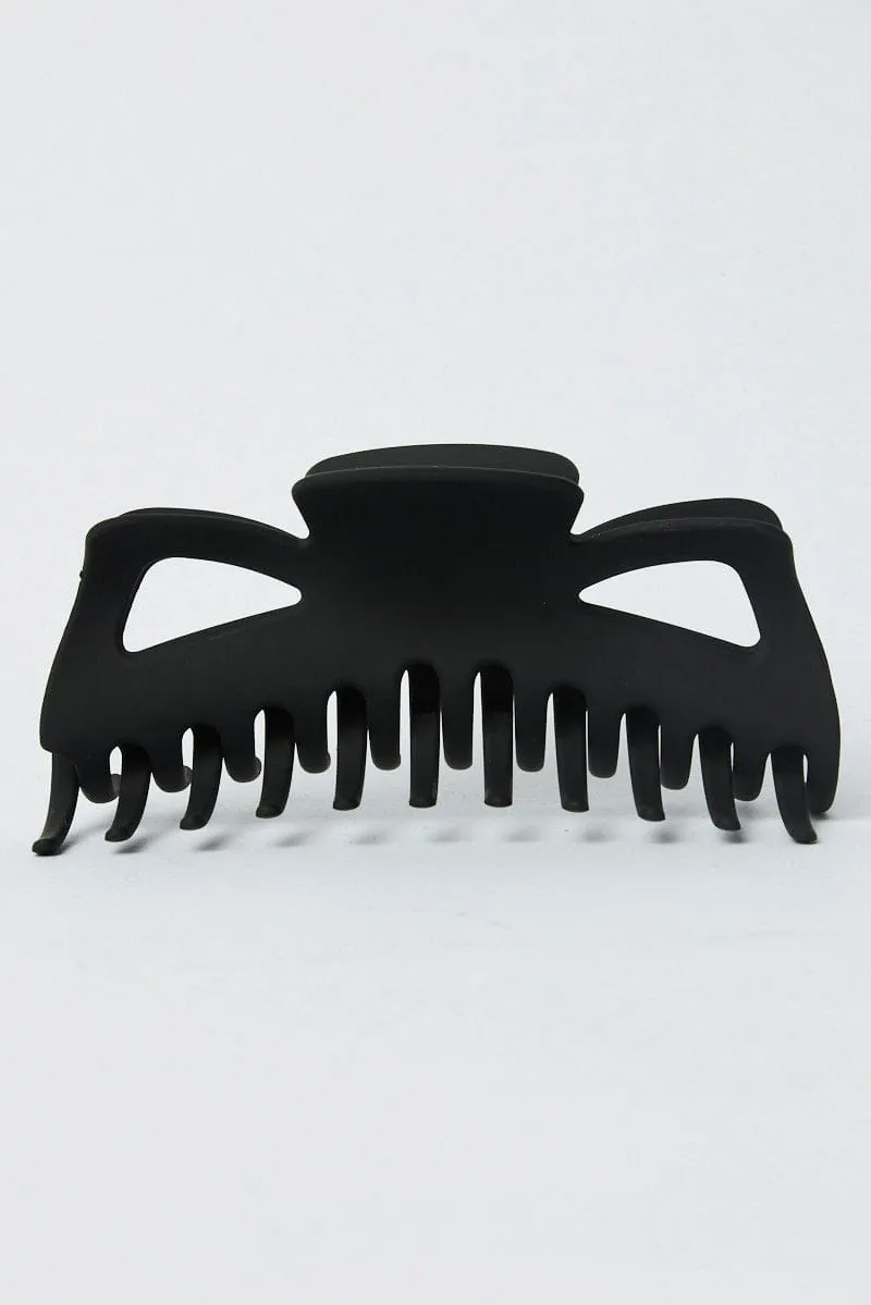 Black Large Claw Clip sold by Ally Fashion