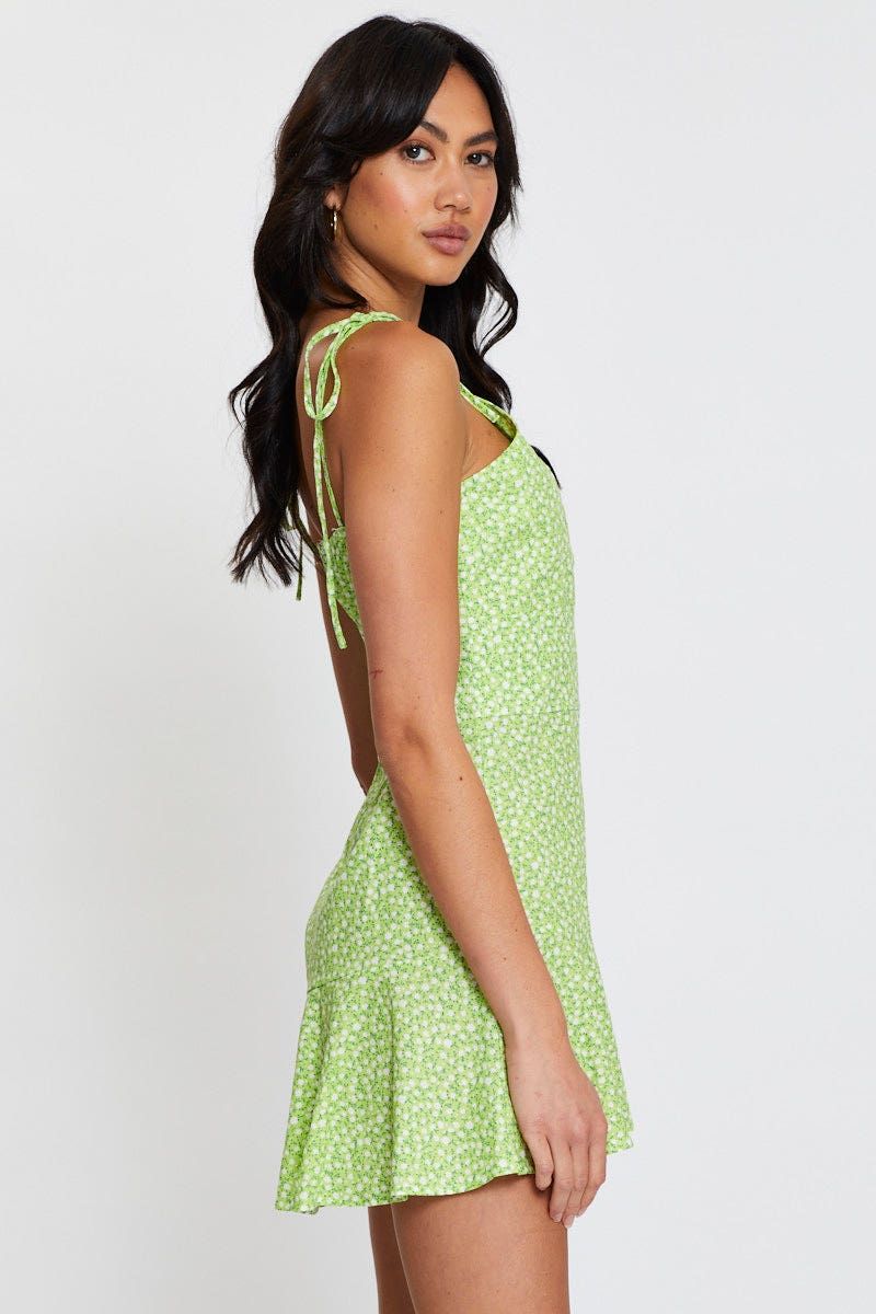 Print Playsuit Sleeveless sold by Ally Fashion product image thumbnail 4