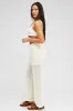 White Knit Pants Wide Leg Crochet sold by Ally Fashion