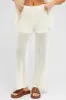 White Knit Pants Wide Leg Crochet sold by Ally Fashion