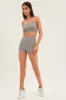 Grey Crop Singlet Loungewear Set sold by Ally Fashion