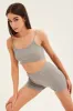 Grey Crop Singlet Loungewear Set sold by Ally Fashion
