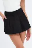 Black Cargo Skirt Mini Low Rise sold by Ally Fashion