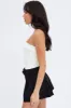 Black Cargo Skirt Mini Low Rise sold by Ally Fashion