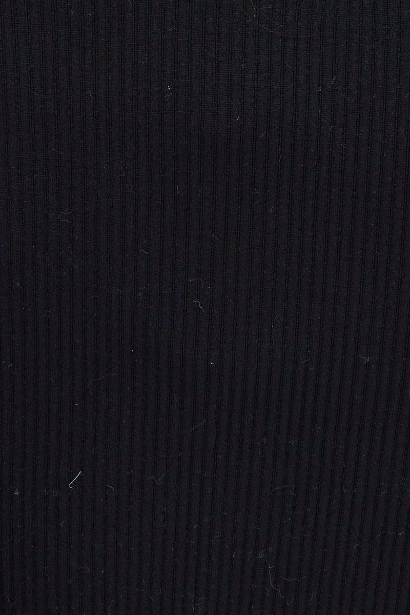 Black Top Crop Keyhole Seamless Long Sleeve sold by Ally Fashion product image thumbnail 6