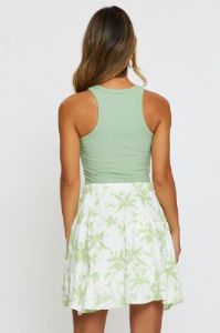 Print Flare Skirt Mini High Rise sold by Ally Fashion