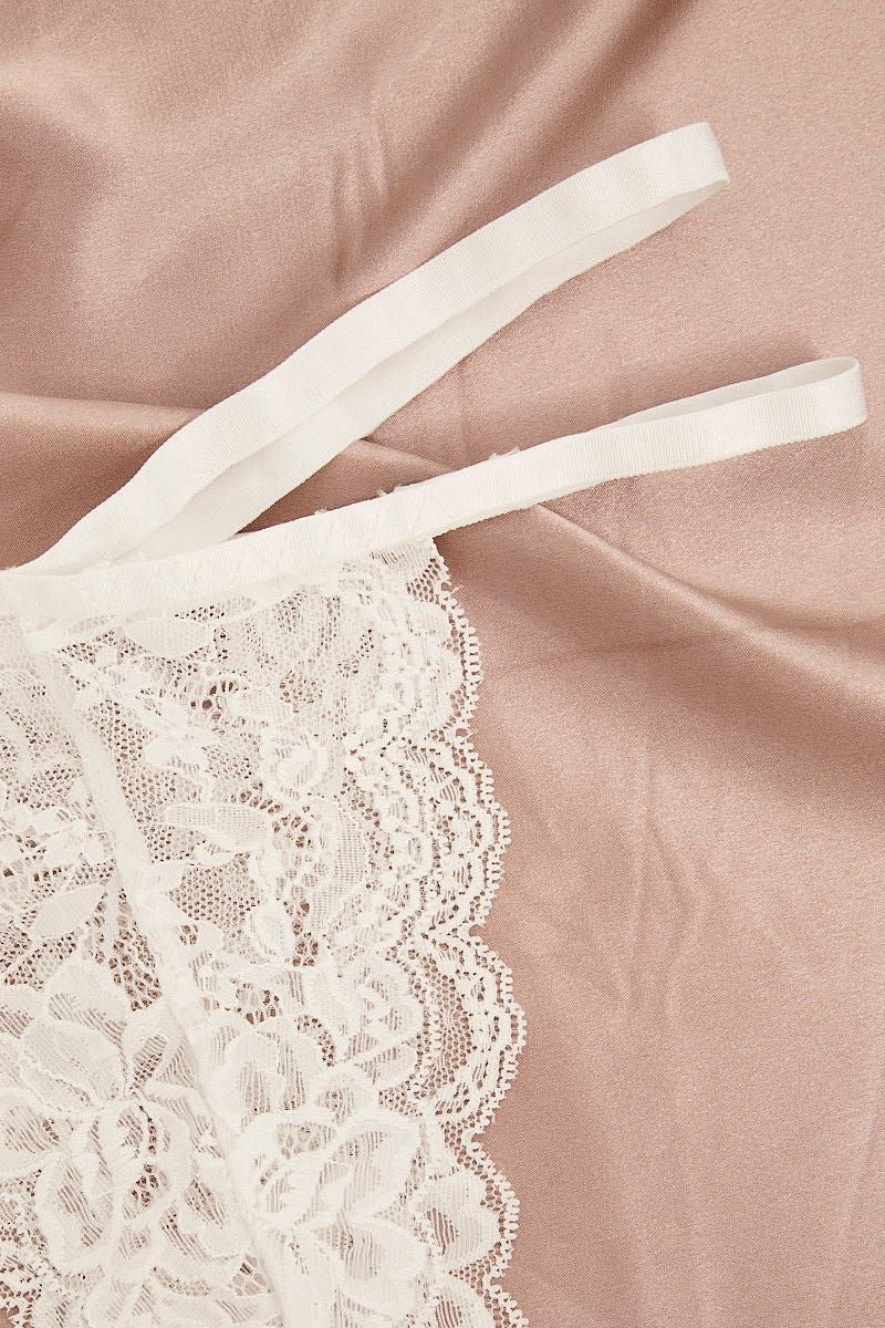White Lace Lingerie Set sold by Ally Fashion product image thumbnail 3