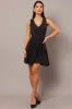 Grey Knit Dress Sleeveless Fit and Flare sold by Ally Fashion