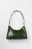 Green Croc Print Shoulder Bag sold by Ally Fashion
