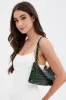 Green Croc Print Shoulder Bag sold by Ally Fashion