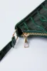 Green Croc Print Shoulder Bag sold by Ally Fashion