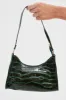 Green Croc Print Shoulder Bag sold by Ally Fashion