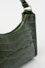 Green Croc Print Shoulder Bag sold by Ally Fashion