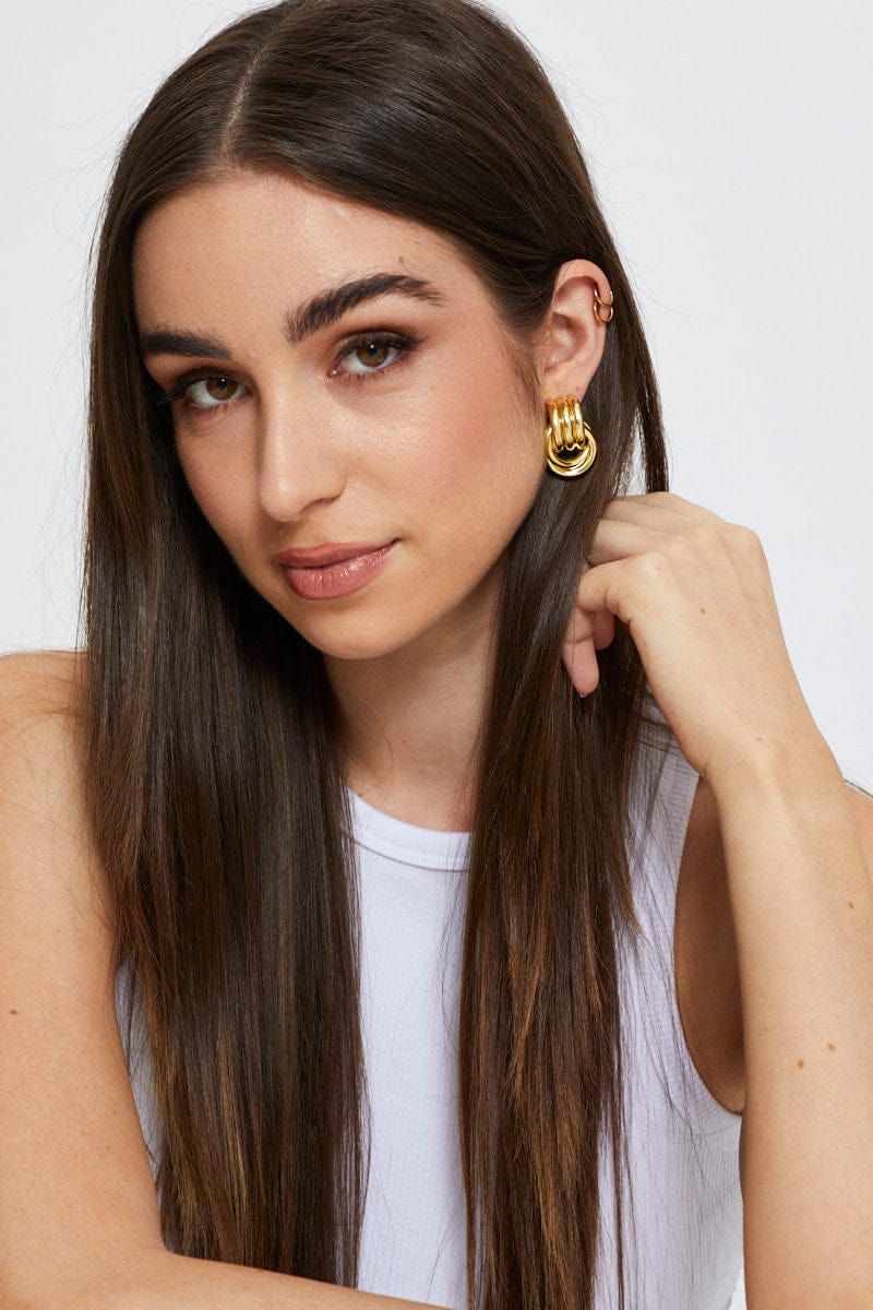 Gold Earring sold by Ally Fashion