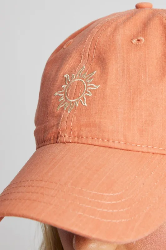 Orange Dad Cap sold by Ally Fashion