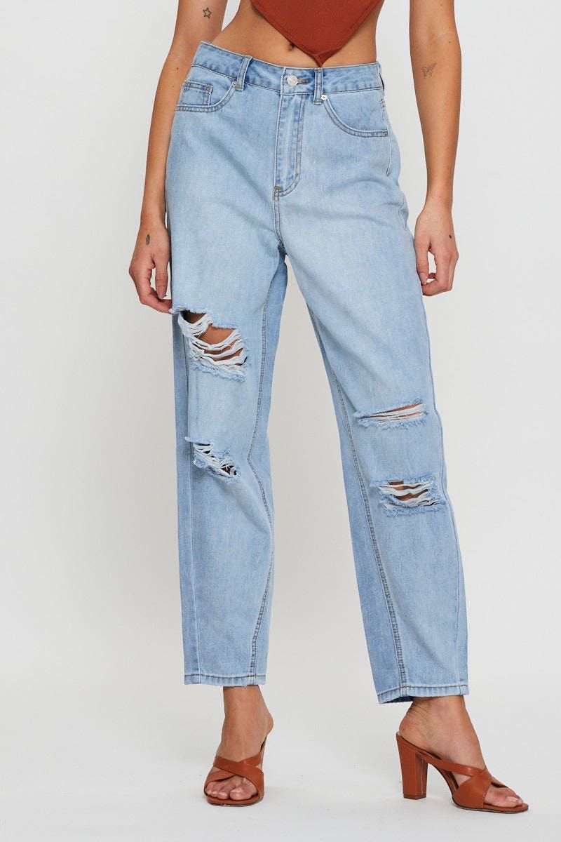 Blue Jeans Balloon Denim sold by Ally Fashion product image thumbnail 2