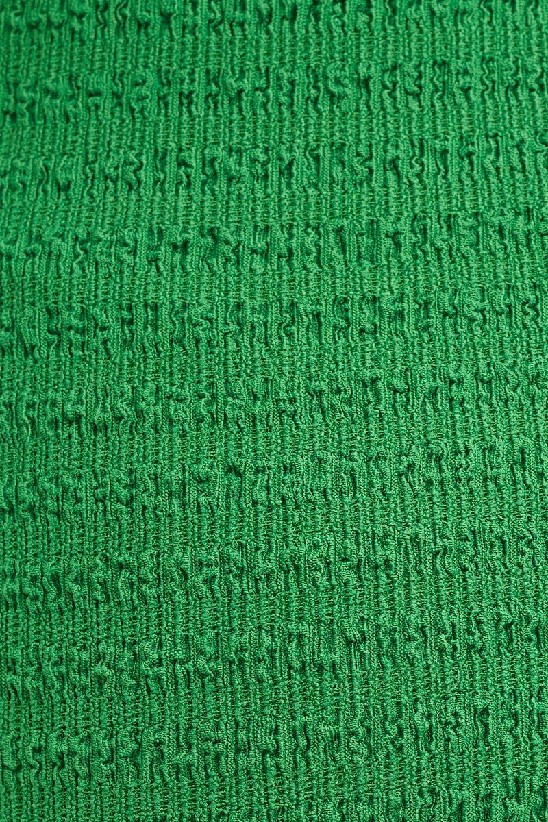 Green Textured Maxi Skirt sold by Ally Fashion product image thumbnail 6