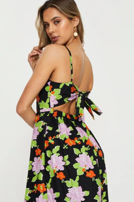 Print A Line Dress Mini sold by Ally Fashion