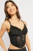 Black Lace Corset Top sold by Ally Fashion