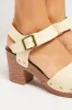 White Platform Clog Sandals sold by Ally Fashion