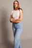 Pink T Shirt Short Sleeve Crew Neck Modal sold by Ally Fashion