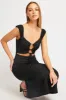 Black Bodycon Dress Textured Midi sold by Ally Fashion