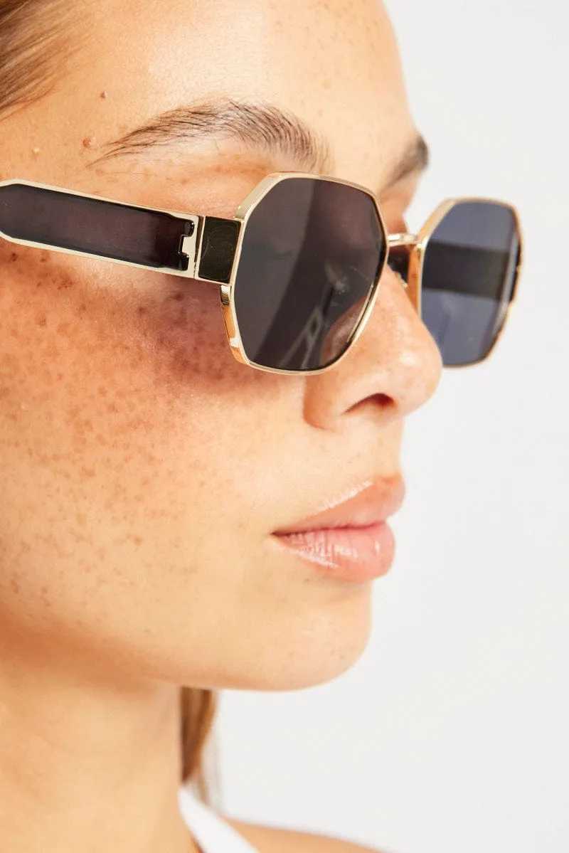 Black Oval Sunglasses sold by Ally Fashion product image thumbnail 2