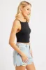 Black Sleeveless Tank Supersoft sold by Ally Fashion