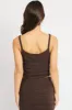 Brown Crochet Knit Tank Top sold by Ally Fashion