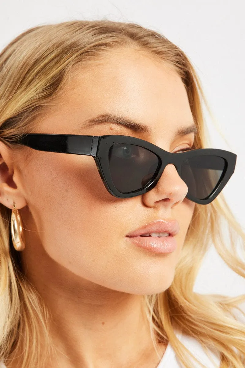 Black Cat Eye Sunglasses sold by Ally Fashion product image thumbnail 2