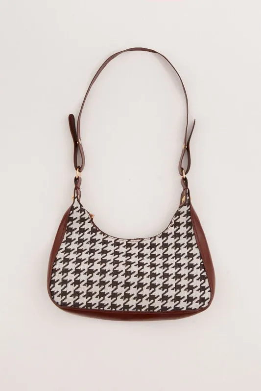Brown Shoulder Baguette Bag sold by Ally Fashion