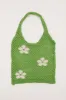 Green Crochet Shopper Bag sold by Ally Fashion