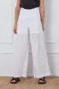 White Wide Leg Pants High Waist sold by Ally Fashion
